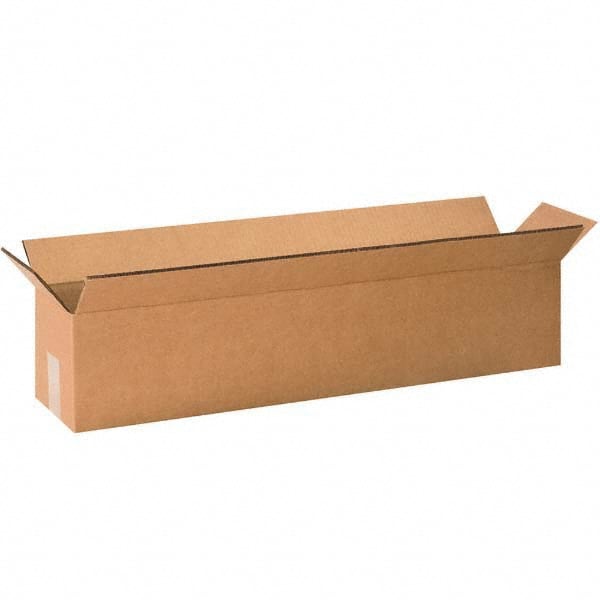 Made in USA - Pack of (5), 12" Wide x 60" Long x 12" High Corrugated Shipping Boxes - Americas Industrial Supply