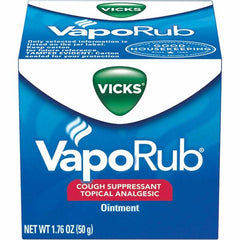 Vicks - Antiseptics, Ointments, & Creams Type: Pain Relief Form: Ointment - Americas Industrial Supply