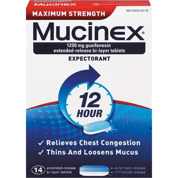 Mucinex - Medi-First Pain Relief Tablets - Cold & Allergy Relief - Americas Industrial Supply