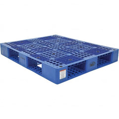 Vestil - 39.5" Long, 47.38" Width, 6" High, High-Density Polyethylene Pallet - Americas Industrial Supply