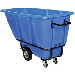 Vestil - 1,400 Lb Load Capacity, Polyethylene Tilt Truck - 28" Wide x 62" Long x 35" High - Americas Industrial Supply