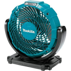 Makita - 7-1/8" Blade, 710 Max CFM, Cordless Fan - 4 Amps, 12 Volts, 3 Speed - Americas Industrial Supply