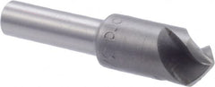 M.A. Ford - 3/8" Head Diam, 1/4" Shank Diam, 3 Flute 100° High Speed Steel Countersink - Americas Industrial Supply