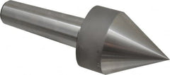 Riten - MT5 Taper Shank, Live Center - 1,500 Max RPM, 3-1/2" Point Diam, 4-15/16" Point Len, 1,500 Lb Max Workpc, 4-29/32" OAL, Pipe Nose Point - Americas Industrial Supply