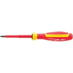 Precision & Specialty Screwdrivers; Tool Type: Precision Phillips Screwdriver; Blade Length (mm): 6; Shaft Length: 150 mm; Handle Length: 275 mm; Handle Color: Yellow; Orange; Finish: Gunmetal; Body Material: Chrome Alloy Steel; Insulated: Yes; Overall Le