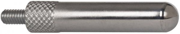 Mitutoyo - M2.5x0.45, 5mm Ball Diam, Carbide Shell Contact Point - 25mm Contact Point Length, Use with AGD 1,2,3,4 - Americas Industrial Supply