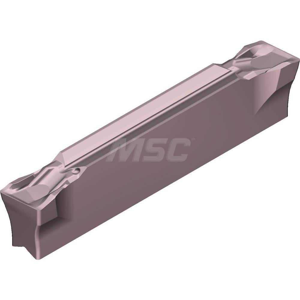 Grooving Insert: GCM2002CG AC520U, Solid Carbide Super ZX Finish, Right Hand, 2 mm Cutting Width, 20 mm Max Depth, Series GND