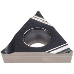 Big Kaiser - TC110823 Carbide Boring Insert - Uncoated, 60° Triangle, 7° Relief Angle, 1/4" Inscr Circle, 3/32" Thick, 0.008" Corner Radius - Americas Industrial Supply