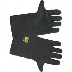 Oberon - Size L, Aramid, Arc Flash Gloves - Aramid Lined, 100 cal/Sq cm Max Arc Protection, HRC 4, ASTM F1959 - Americas Industrial Supply