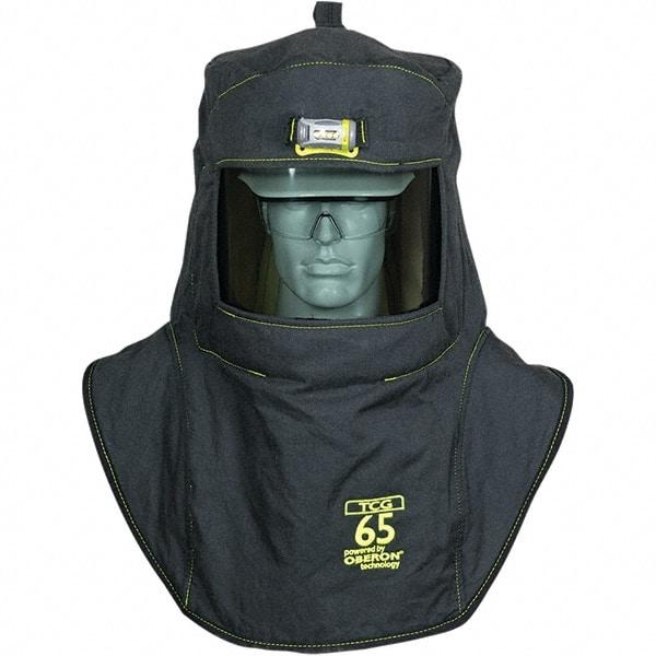 Oberon - Arc Flash & FR Hoods Hood Type: Arc Flash Protection Hood Style: Hood with Neck and Shoulder Drape - Americas Industrial Supply