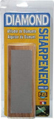 Eze Lap - 6" Long x 2" Wide Diam ond Sharpening Stone - Flat, 600 Grit, Fine Grade - Americas Industrial Supply