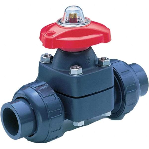 Asahi/America - Diaphragm Valves End Connections: IPS Pipe Size: 3/4 (Inch) - Americas Industrial Supply