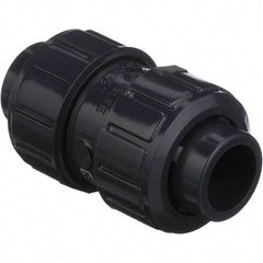 Asahi/America - 1/2" PVC Check Valve - True Union Ball Check, Socket x Thread, 150 WOG - Americas Industrial Supply