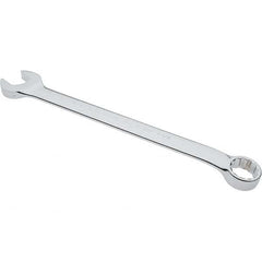 Blackhawk by Proto - 1-1/4" 12 Point Offset Combination Wrench - 15° Offset Angle, 16.9" OAL, Steel, Chrome Finish - Americas Industrial Supply