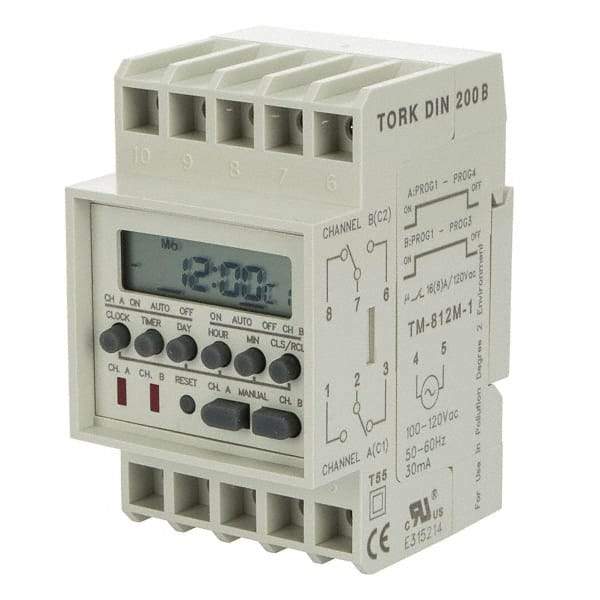 TORK nsi - Electrical Timers & Timer Switches Timer/Switch Type: Electronic Timer Switch Recommended Environment: Indoor/Outdoor - Americas Industrial Supply