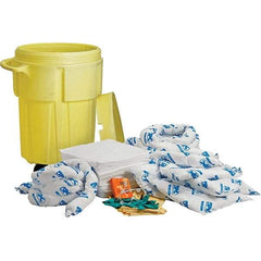 Brady SPC Sorbents - 38 Gal Capacity Oil Only Spill Kit - 55 Gal Polyethylene Drum - Americas Industrial Supply