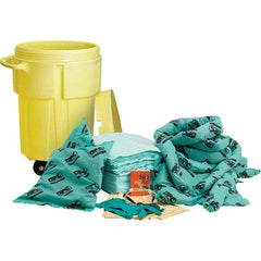 Brady SPC Sorbents - 38 Gal Capacity Chemical Spill Kit - 55 Gal Polyethylene Drum - Americas Industrial Supply