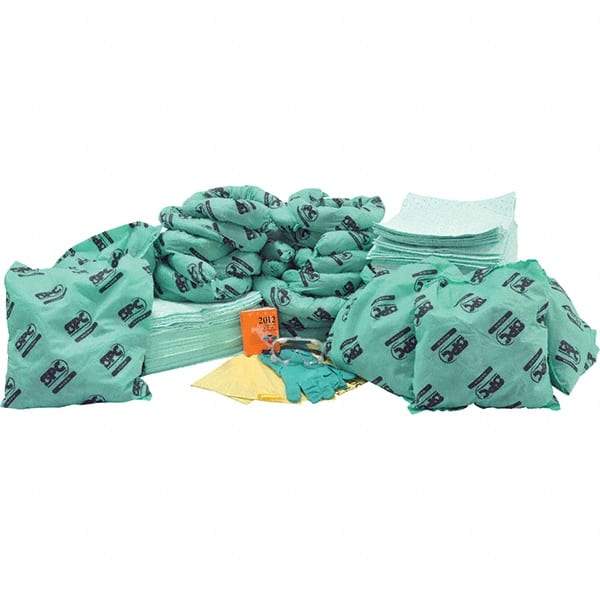 Brady SPC Sorbents - 63 Gal Capacity Chemical Spill Kit - No Container Included - Refill Only - Americas Industrial Supply