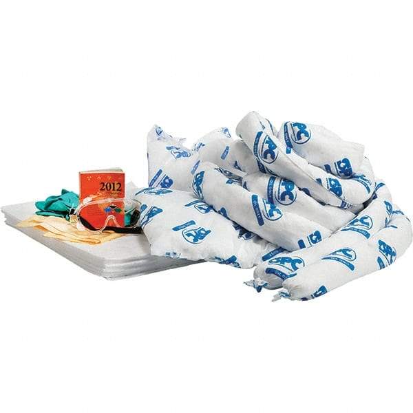 Brady SPC Sorbents - 17 Gal Capacity Oil Only Spill Kit - No Container Included - Refill Only - Americas Industrial Supply