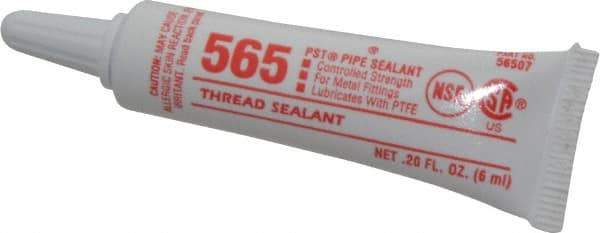 Loctite - 6 ml Tube White PST Pipe Sealant 565 - 300°F Max Working Temp - Americas Industrial Supply