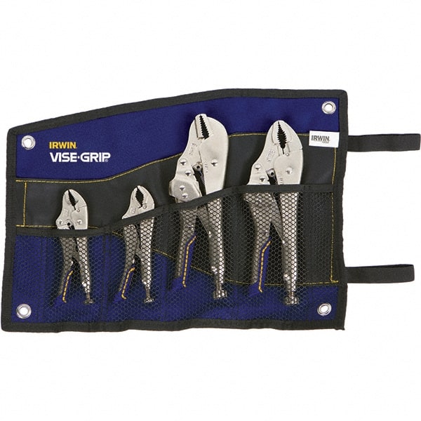 Irwin - Locking Pliers Plier Type: Locking Pliers Jaw Style: Straight; Curve w/Wire Cutter; Long Nose - Americas Industrial Supply
