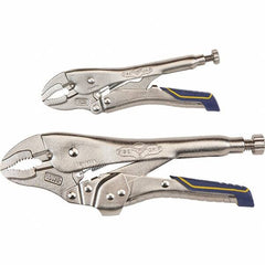 Irwin - Locking Pliers Plier Type: Locking Pliers Jaw Style: Long Nose; Curved - Americas Industrial Supply