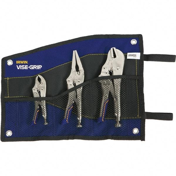 Irwin - Locking Pliers Plier Type: Locking Pliers Jaw Style: Curve w/Wire Cutter - Americas Industrial Supply