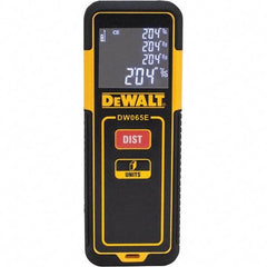 DeWALT - Laser & Ultrasonic Distance Finders Type: Laser Maximum Distance (Feet): 65.00 - Americas Industrial Supply