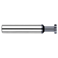 0.5000″ (1/2″) Cutter Diameter × 0.0050″ Radius × 0.0470″ (3/64″) Width × 0.7500″ (3/4″) Neck Length Carbide Corner Radius Standard Keyseat Cutter, 8 Flutes, AlTiN Coated