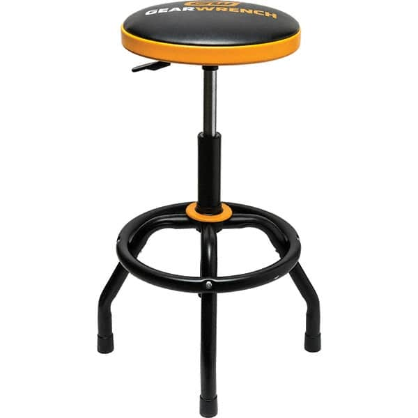 GearWrench - Swivel & Adjustable Stools Type: Adjustable Height Stool Base Type: Fixed - Americas Industrial Supply