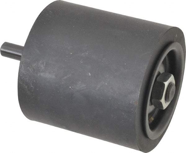 Superior Abrasives - 3" Wide x 3" Diam, Spiral Band Drum - 3/8" Shank Diam, 3,000 RPM - Americas Industrial Supply