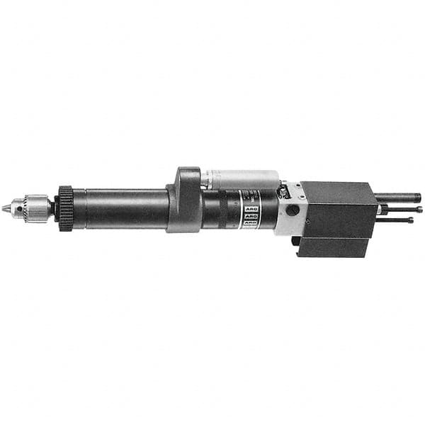 Ingersoll-Rand - 3/8" Reversible Keyed Chuck - Inline Handle, 1,450 RPM, 0.5 hp, 90 psi - Americas Industrial Supply