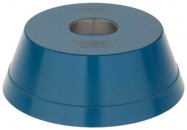 Norton - 5" Diam, 1-1/4" Hole Size, 1-3/4" Overall Thickness, 150 Grit, Type 11 Tool & Cutter Grinding Wheel - Very Fine Grade, Diamond, R Hardness, Resinoid Bond - Americas Industrial Supply