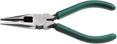 SK - 6-1/2" OAL, 3-1/2" Jaw Length x 5/8" Jaw Width, Long Nose Side Cutting Chain Nose Pliers - Americas Industrial Supply