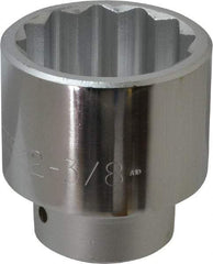 Proto - 2-3/8", 1" Drive, Standard Hand Socket - 12 Points, 4" OAL - Americas Industrial Supply