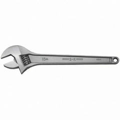 SK - Adjustable Wrench - Chrome Finish - Americas Industrial Supply