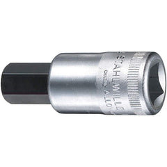 Hand Hex & Torx Bit Sockets; Socket Type: Metric Hex Bit Socket; Hex Size (mm): 14.000; Bit Length: 20 mm; Insulated: No; Tether Style: Not Tether Capable; Material: Chrome Alloy Steel; Finish: Chrome-Plated; Overall Length (Decimal Inch): 2.3700; Non-spa