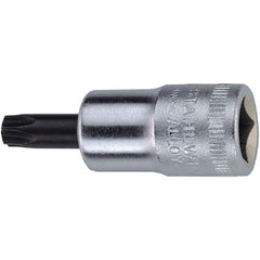 Hand Hex & Torx Bit Sockets; Socket Type: Torx Bit Socket; Drive Size (Fractional Inch): 3/8; Hex Size (mm): 0.000; Torx Size: T40; Bit Length (mm): 17.00; Insulated: No; Tether Style: Not Tether Capable; Material: Chrome Alloy Steel; Finish: Chrome-Plate