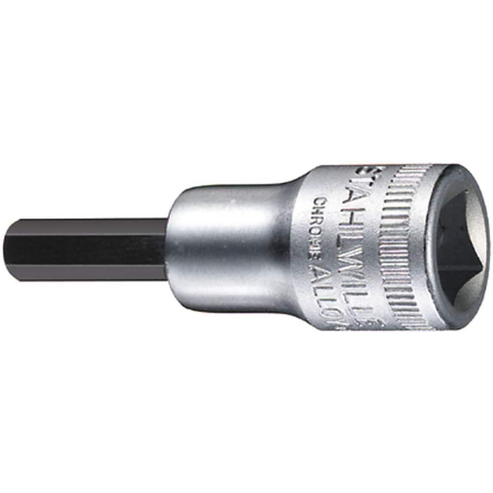 Hand Hex & Torx Bit Sockets; Socket Type: Metric Hex Bit Socket; Hex Size (mm): 3.000; Bit Length: 20 mm; Insulated: No; Tether Style: Not Tether Capable; Material: Chrome Alloy Steel; Finish: Chrome-Plated; Overall Length (Decimal Inch): 2.0500; Non-spar