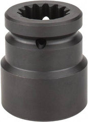 Proto - #5 Spline Drive, 1-5/8" Socket, Impact Socket - 6 Points, 3-5/8" OAL - Americas Industrial Supply