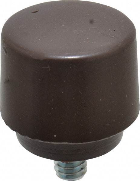 Proto - 1" Face Diam, Grade Soft, Brown Soft Face Hammer Tip - Rubber - Americas Industrial Supply