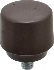 Proto - 1" Face Diam, Grade Soft, Brown Soft Face Hammer Tip - Rubber - Americas Industrial Supply