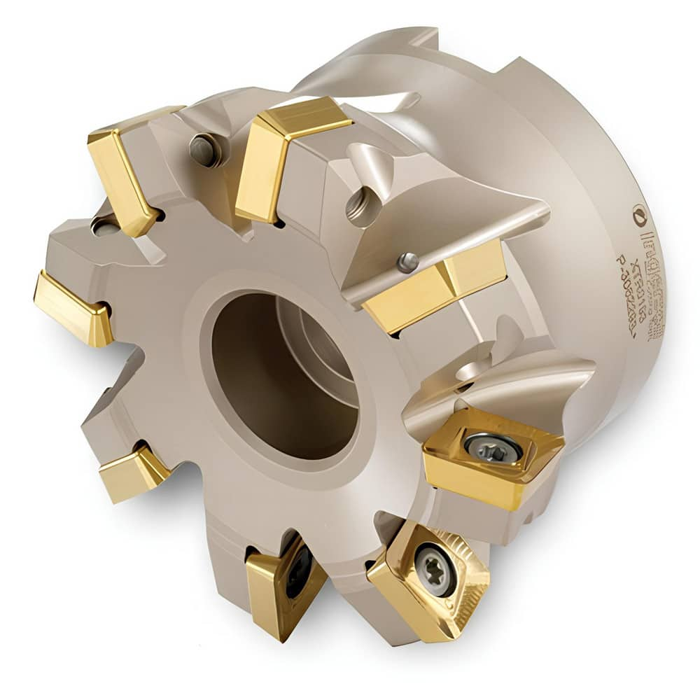 Indexable High-Feed Face Mills; Minimum Cutting Diameter: 4.7570 in; Maximum Cutting Diameter: 6.0000 in; Maximum Depth Of Cut: 0.1470 in; Arbor Hole Diameter (mm): 1.50; Compatible Insert Size Code: 1906; Maximum Ramping Angle: 1.1  ™; Series: 5G5M; Cutt