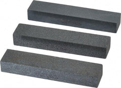 Norton - 3-1/2" Long x 3/4" Wide x 1/2" Thick, Sharpening Stone - Coarse, Medium, Fine Grade - Americas Industrial Supply