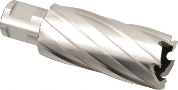 Hougen - 1-1/8" Diam x 2" Deep High Speed Steel Annular Cutter - Americas Industrial Supply