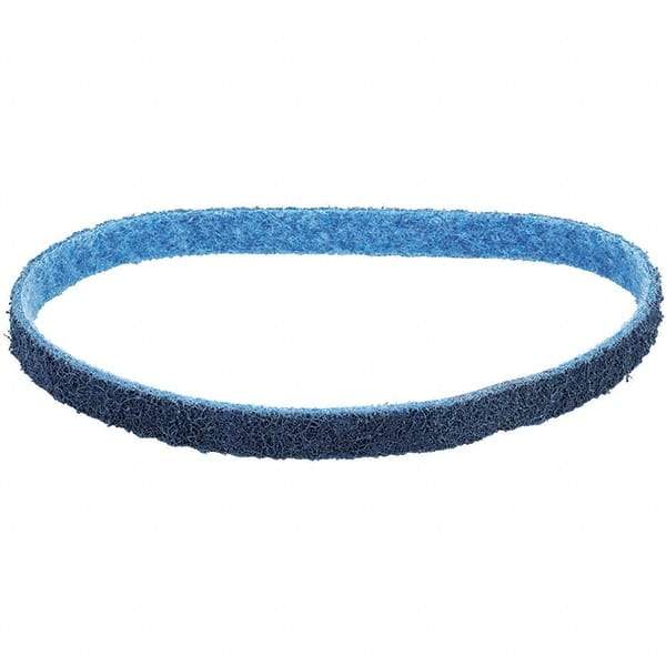 Dynabrade - 1/2" Wide x 24" OAL, Silicon Carbide Abrasive Belt - Silicon Carbide, Very Fine, Nonwoven, Cloth Backing, Wet/Dry - Americas Industrial Supply