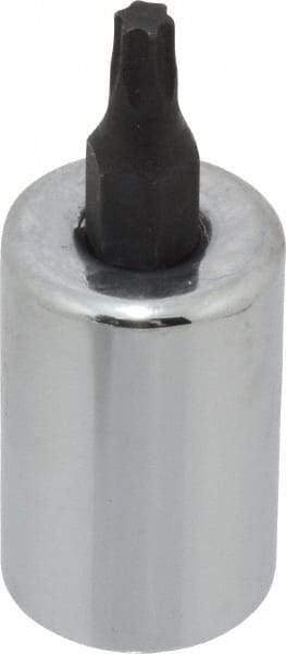 Proto - 3/8" Drive, T20 Torx Bit Socket - 1-23/32" OAL, 5/8" Bit Length - Americas Industrial Supply