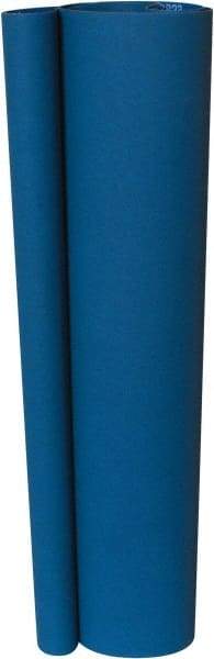 Norton - 25" Wide x 60" OAL, 80 Grit, Zirconia Alumina Abrasive Belt - Zirconia Alumina, Medium, Coated, X Weighted Cloth Backing, Wet/Dry, Series R823 - Americas Industrial Supply