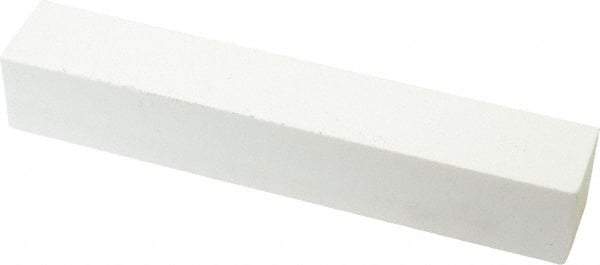 Norton - 220 Grit Aluminum Oxide Square Dressing Stick - 6 x 1 x 1, Very Fine Grade, Vitrified Bond - Americas Industrial Supply