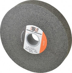 Standard Abrasives - 6" Diam, 1" Center Hole, Fine Grade, Silicon Carbide Deburring Wheel - Convolute, Density 9 Hard, 6,000 RPM - Americas Industrial Supply